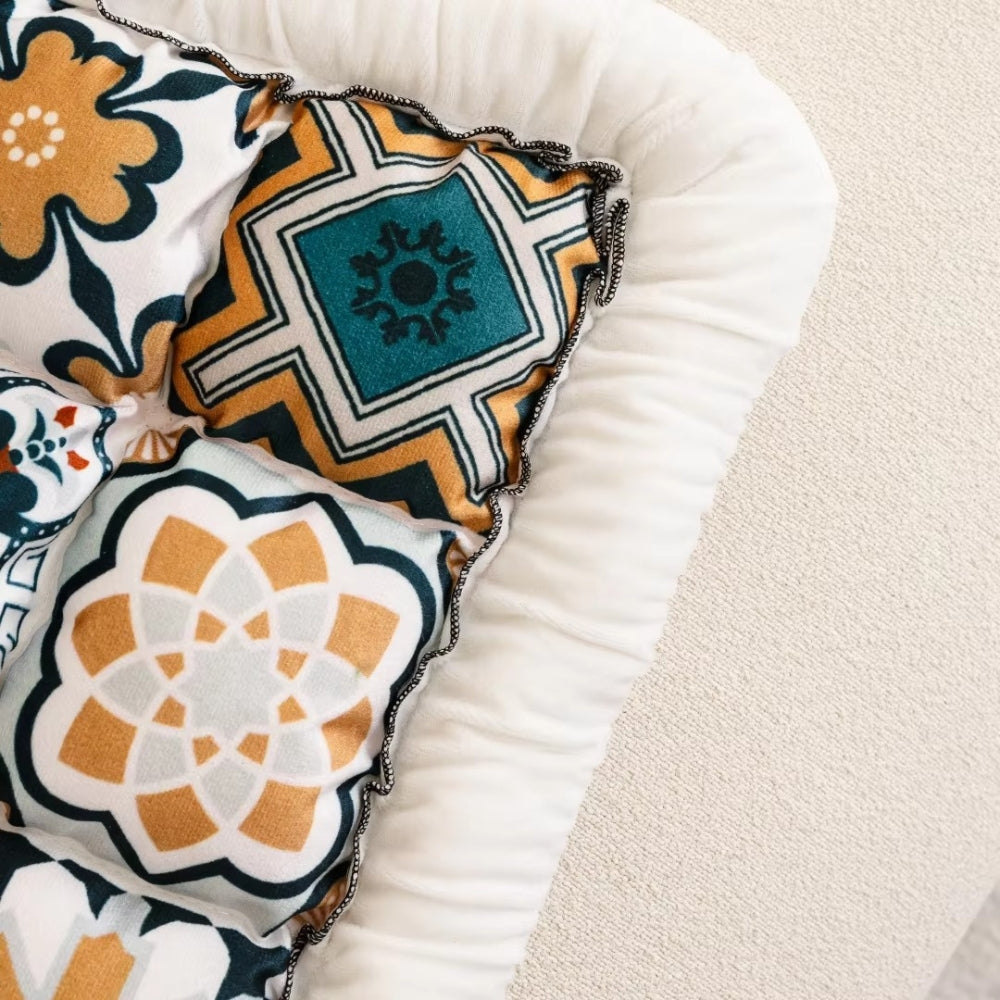 Skorter | Bohemian Printed Quilted Sofa Cover