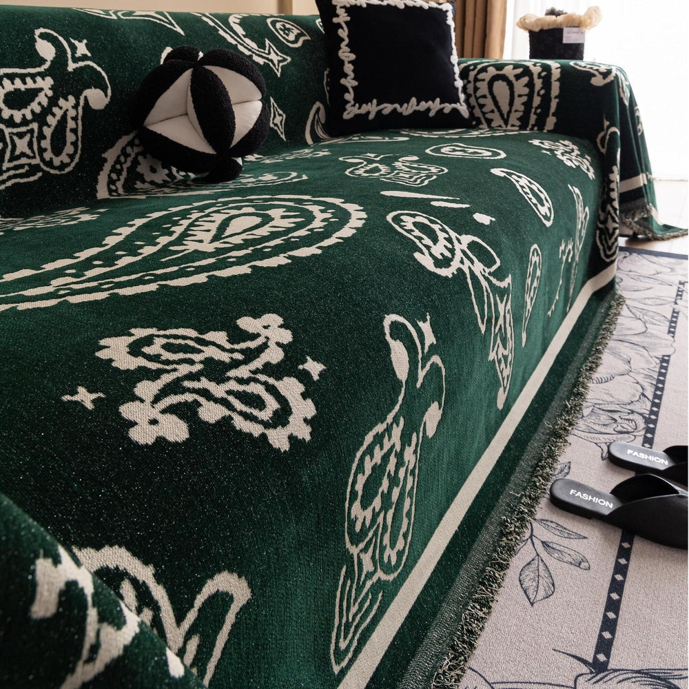 Skorter | Boho Bloom Soft Sofa Cover