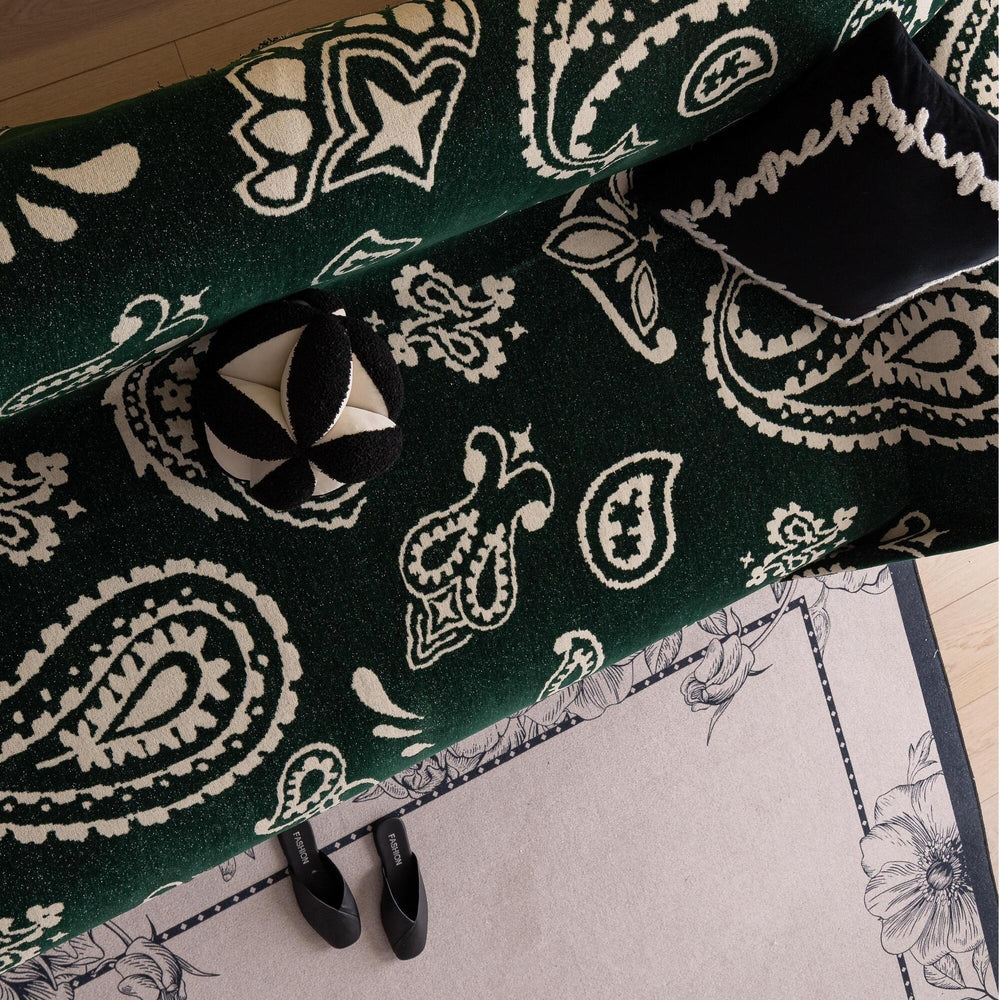 Skorter | Boho Bloom Soft Sofa Cover