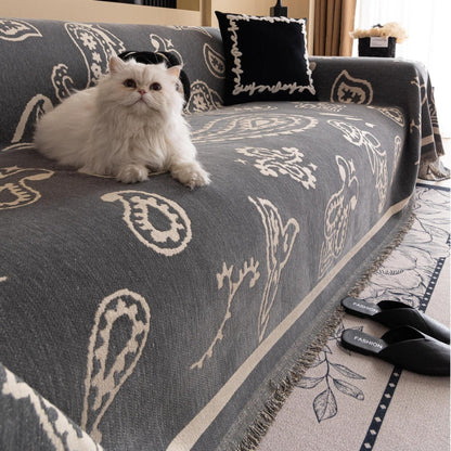 Skorter | Boho Bloom Soft Sofa Cover