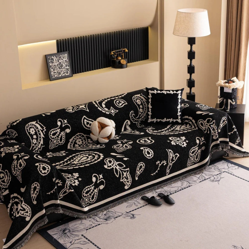 Skorter | Boho Bloom Soft Sofa Cover