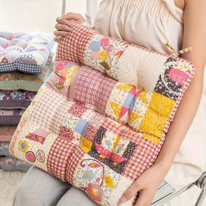 Skorter | Boho Floral Thick Seat Cushions