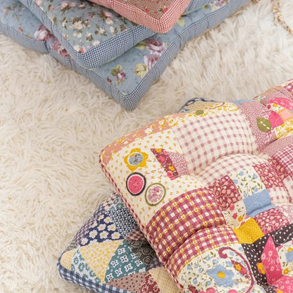 Skorter | Boho Floral Thick Seat Cushions