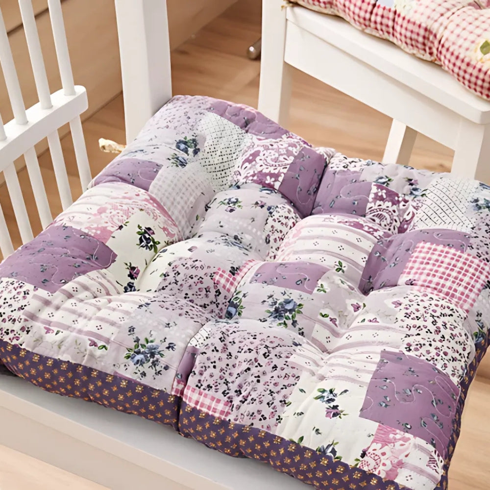 Skorter | Boho Floral Thick Seat Cushions