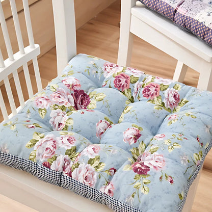 Skorter | Boho Floral Thick Seat Cushions