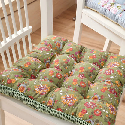 Skorter | Boho Floral Thick Seat Cushions