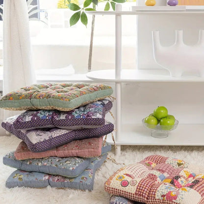 Skorter | Boho Floral Thick Seat Cushions