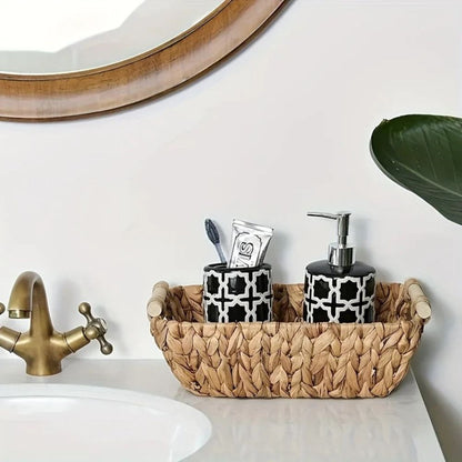 Skorter | Boho Tidy Woven Storage Basket