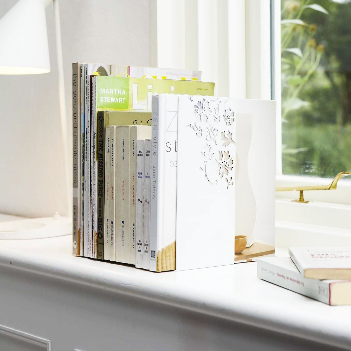 Skorter | Bookends (Set of 2) - Two Sizes - Steel