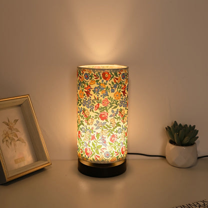 Skorter | Botanical Floral Fabric Lighting Table Lamp