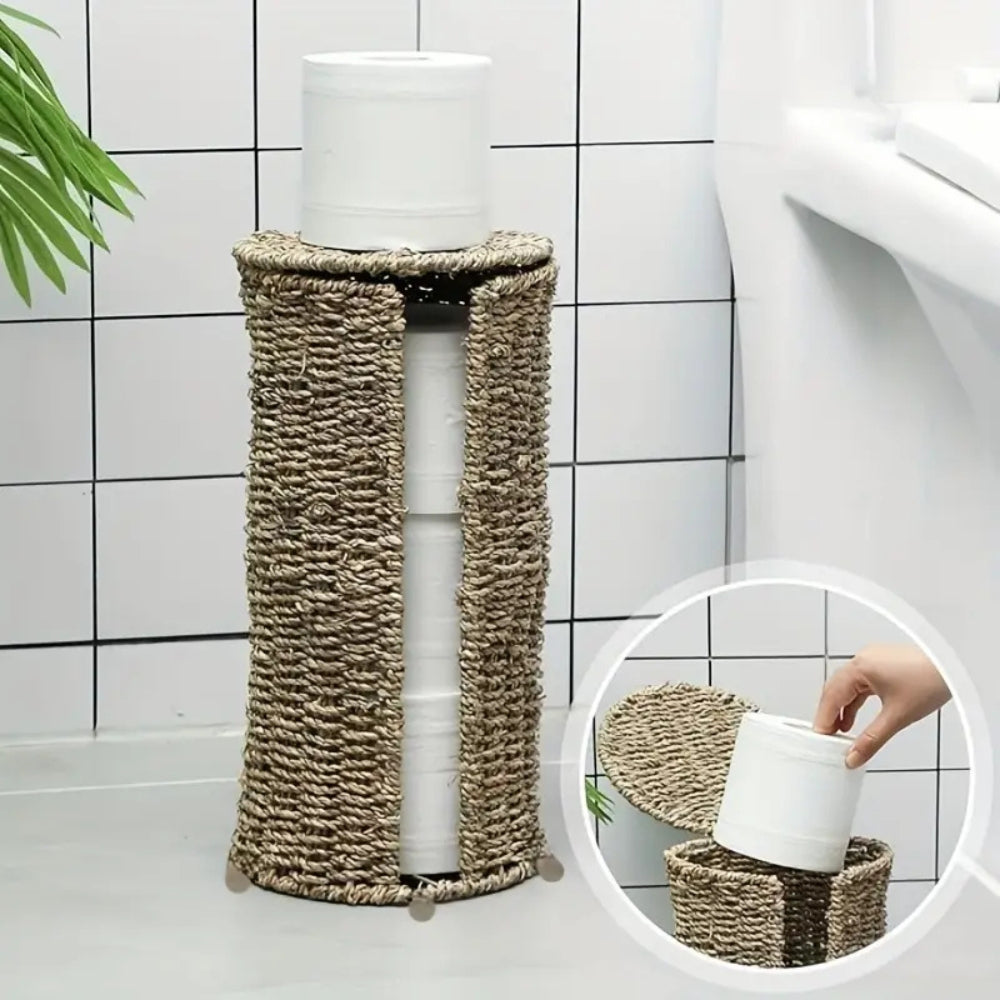 Skorter | Braided Rope Toilet Paper Holder