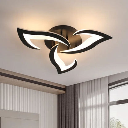 Skorter | Modern Flower-Shaped LED Ceiling Light for Home Décor
