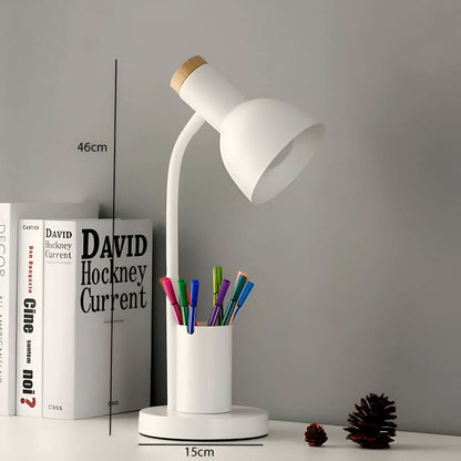 Skorter | LED Table Lamp with Pen Holder for Organization & Style