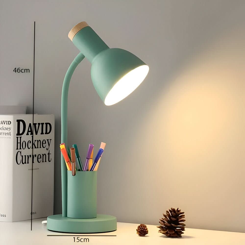 Skorter | LED Table Lamp with Pen Holder for Organization & Style