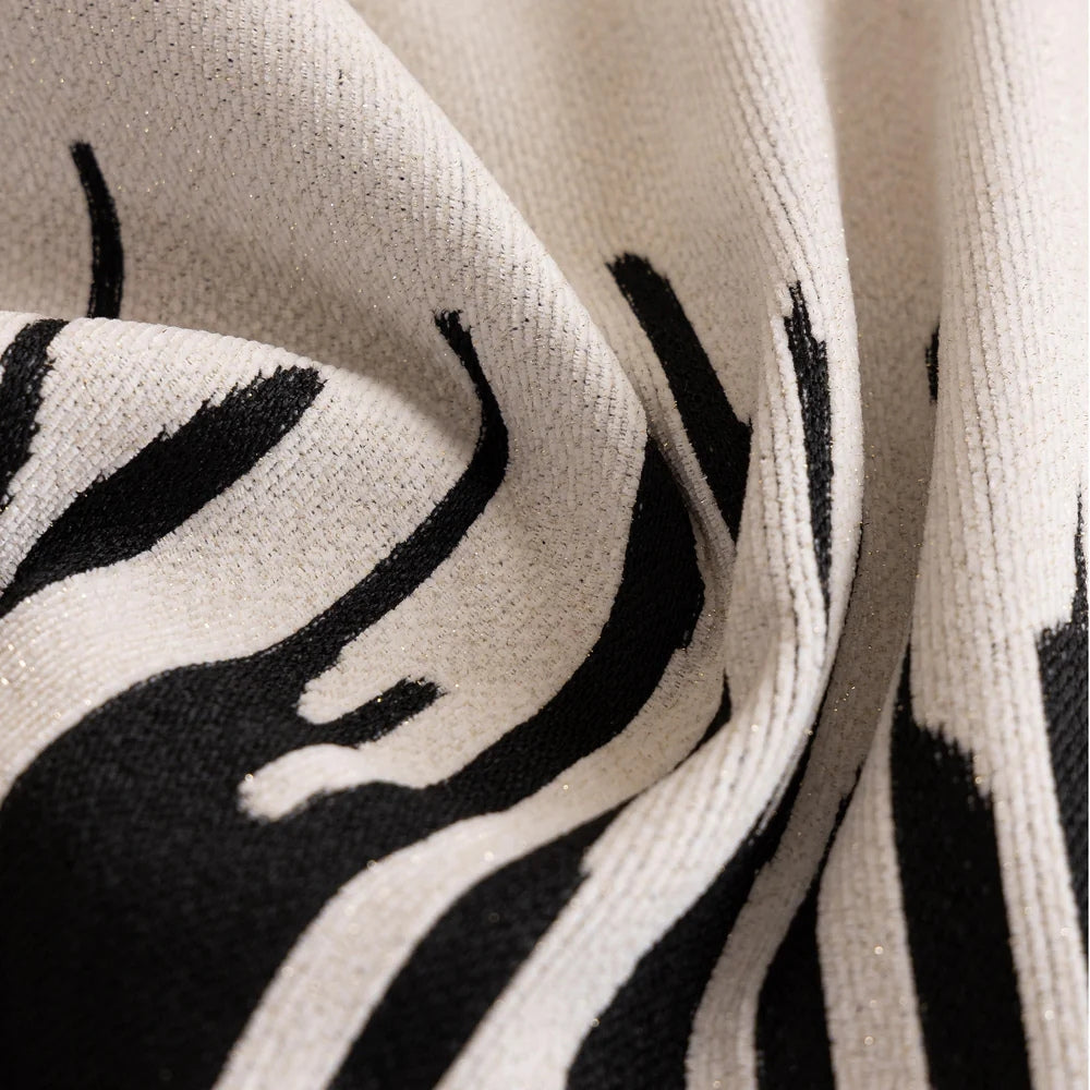 Skorter | Brushstroke Vertical Pattern Chenille Sofa Cover