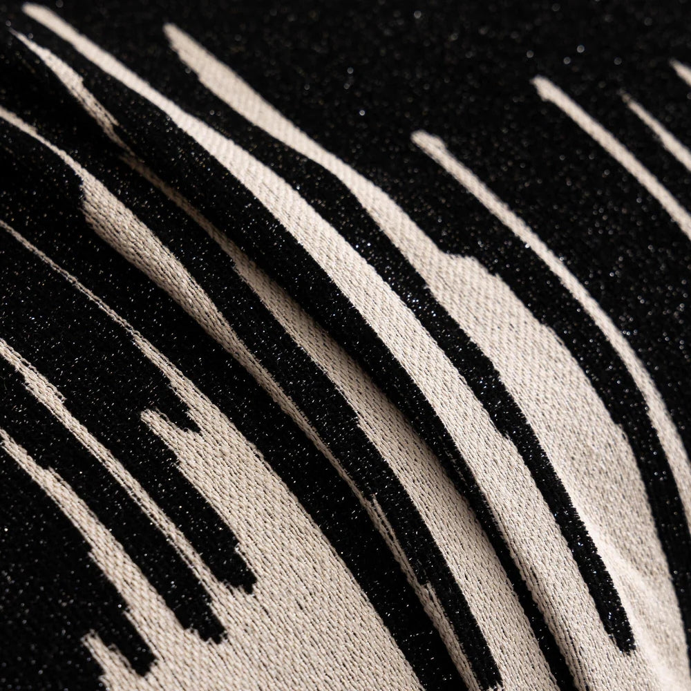 Skorter | Brushstroke Vertical Pattern Chenille Sofa Cover