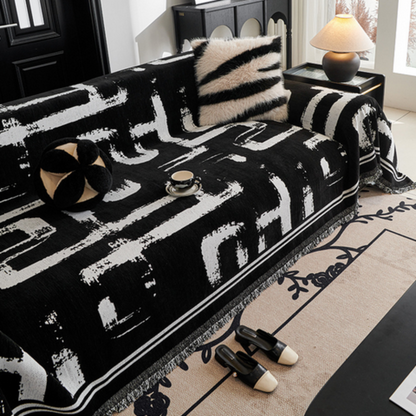 Skorter | Brushstroke Art Sofa Cover