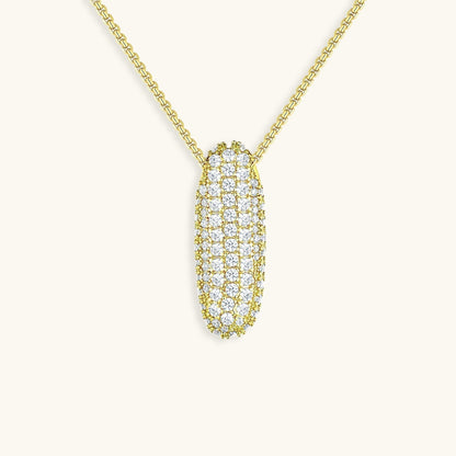 Skorter | Bubble Initial-Diamond-Necklace