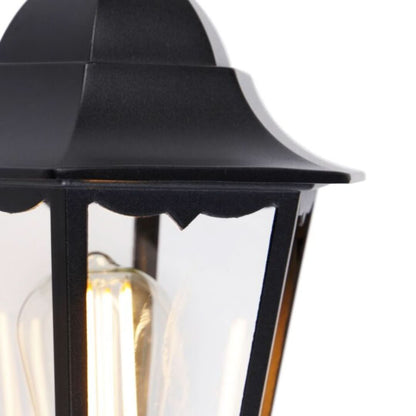 Skorter | Glow Sensor - Outdoor Wall Lamp Black with Motion Sensor