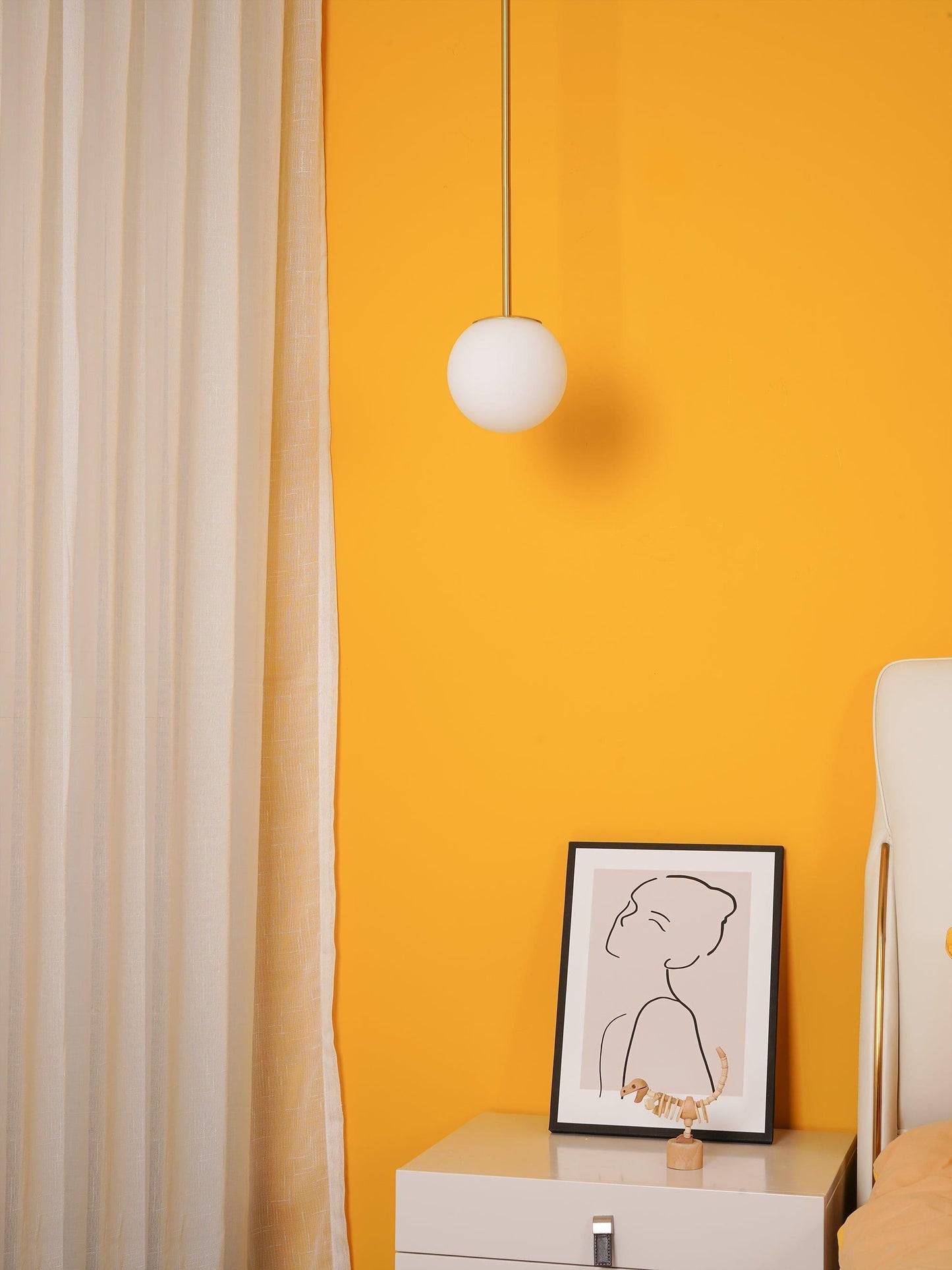 Skorter | Brass Architectural Series Pendant Lamp