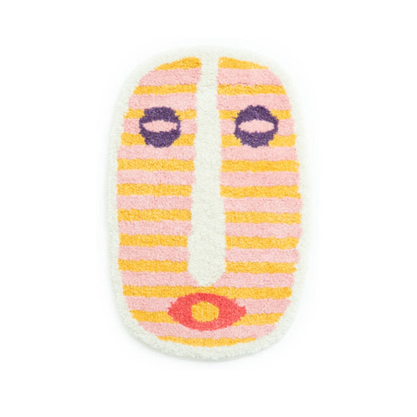 Skorter | Bath mat Abstract Face