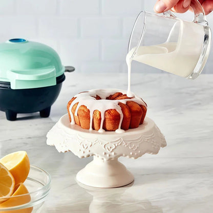 Skorter | Compact Mini Bundt Cake Maker with Non-Stick Coating for Quick Treats
