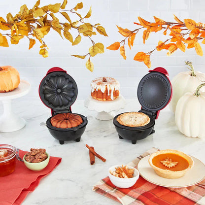 Skorter | Compact Mini Bundt Cake Maker with Non-Stick Coating for Quick Treats