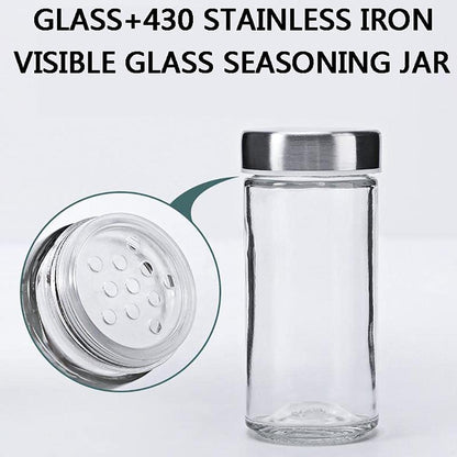 Skorter | Rack Stand Carousel Rotating Glass Round 20 Jars