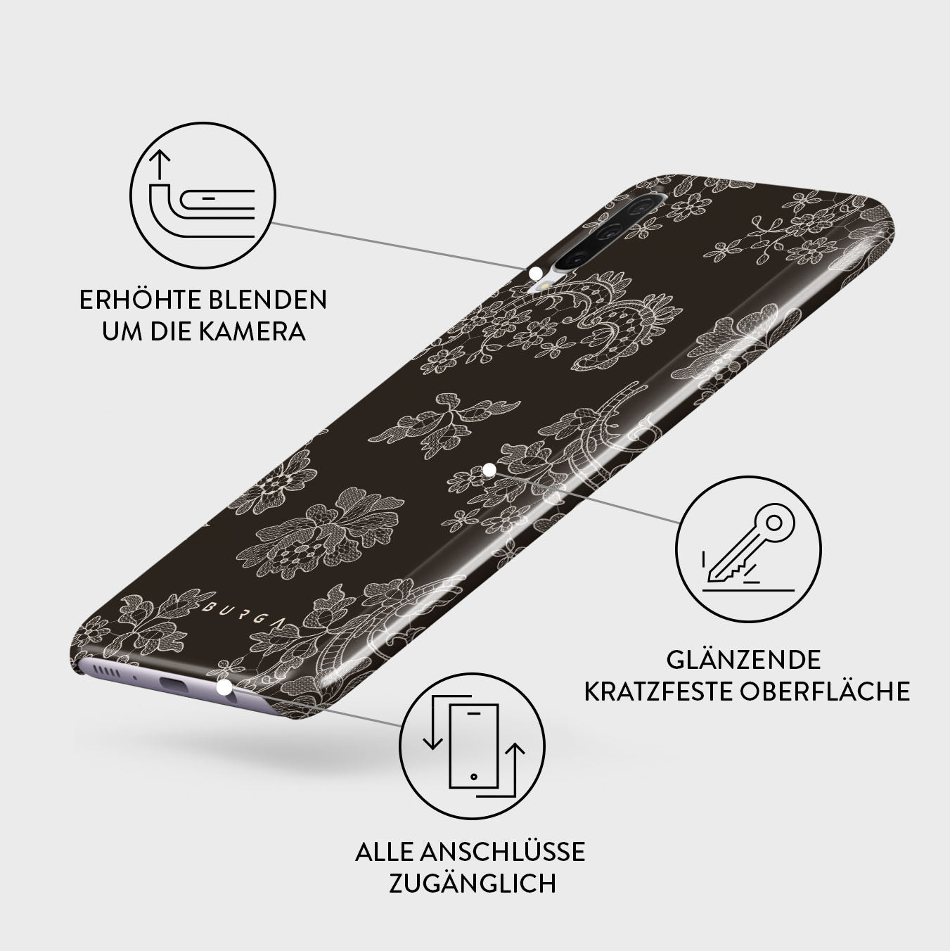 Skorter | Bandida - Samsung Galaxy A70 Case