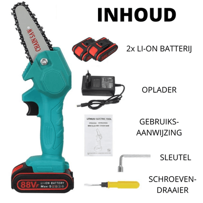 Skorter | Electric Battery Chainsaw – Lightweight & Powerful for Garden Work