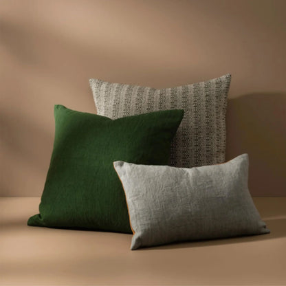 Skorter | Basketweave cushion - Kale