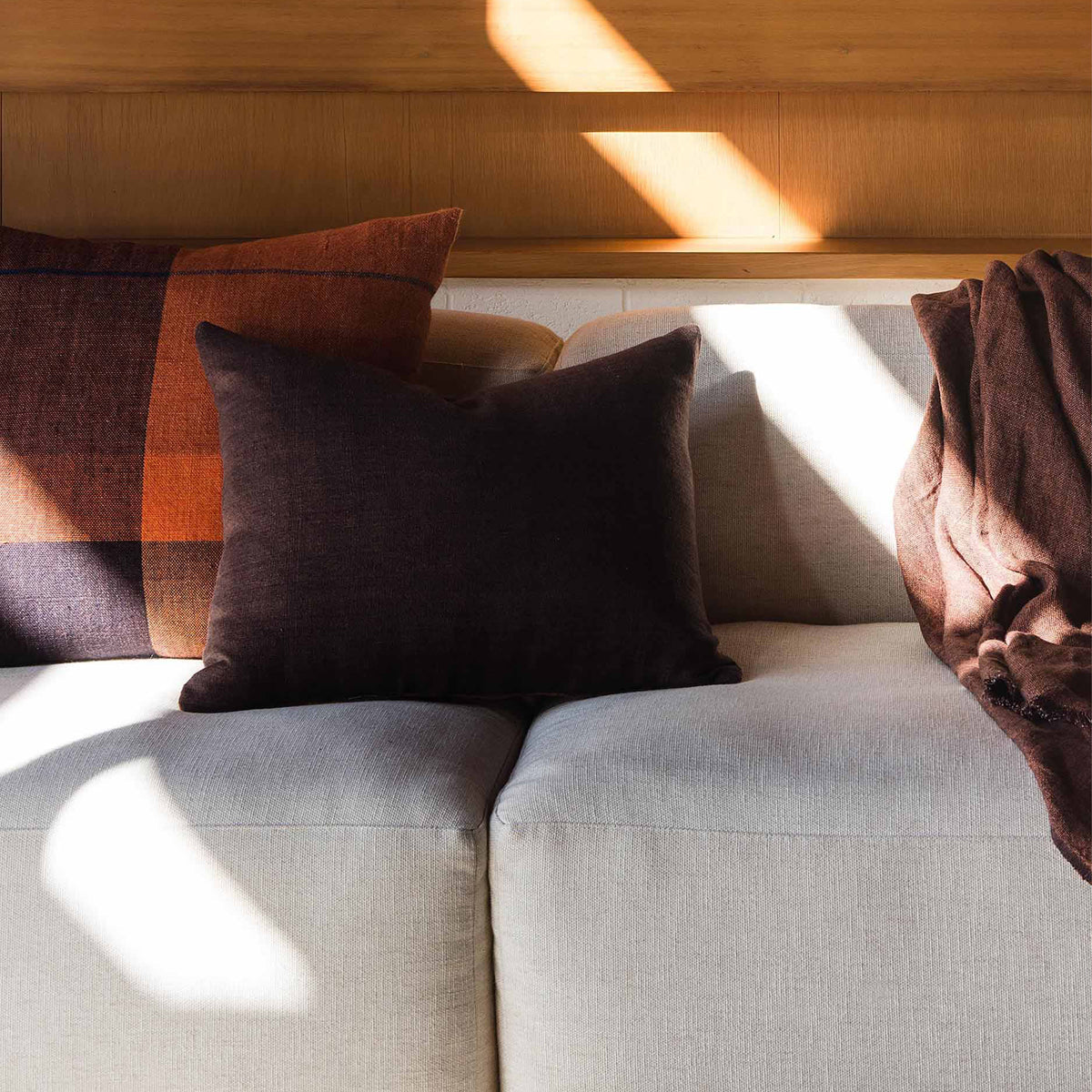 Skorter | Alba Cushions - Mulberry