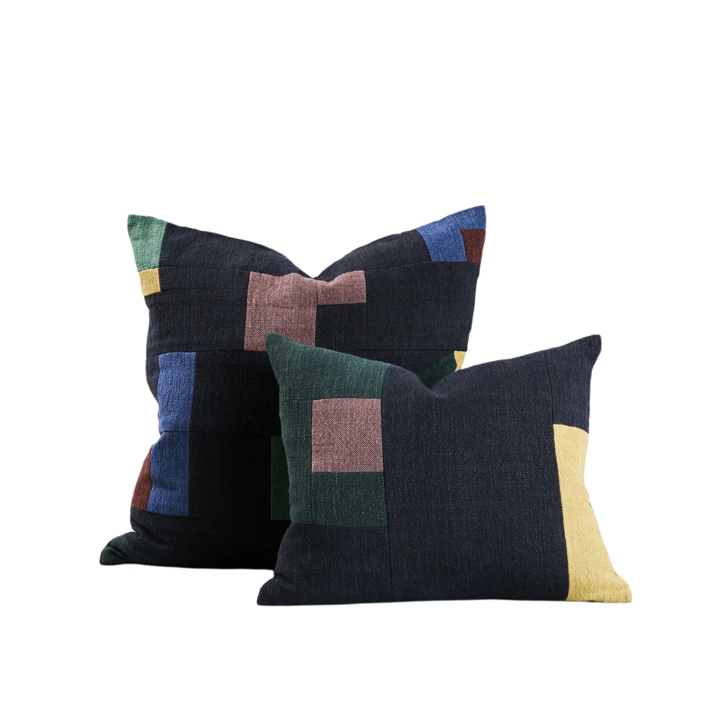 Skorter | Build pillow - Blue Black/Multi