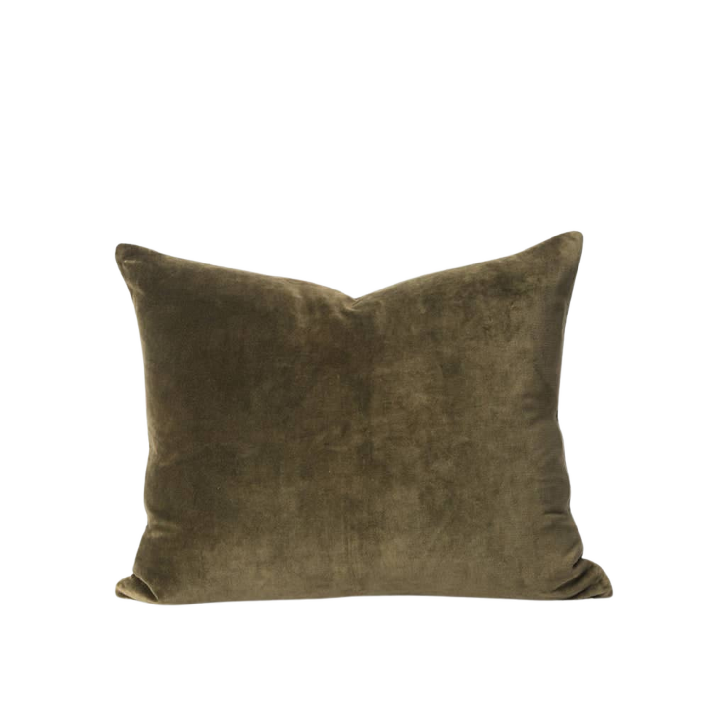 Skorter | Cotton Velvet Cushion - Ivy