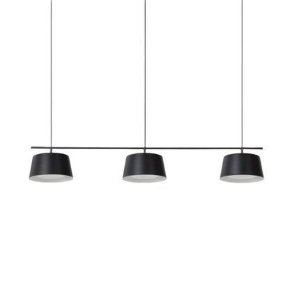 Skorter | Ellipse Black Pendant Connection Bar - Small