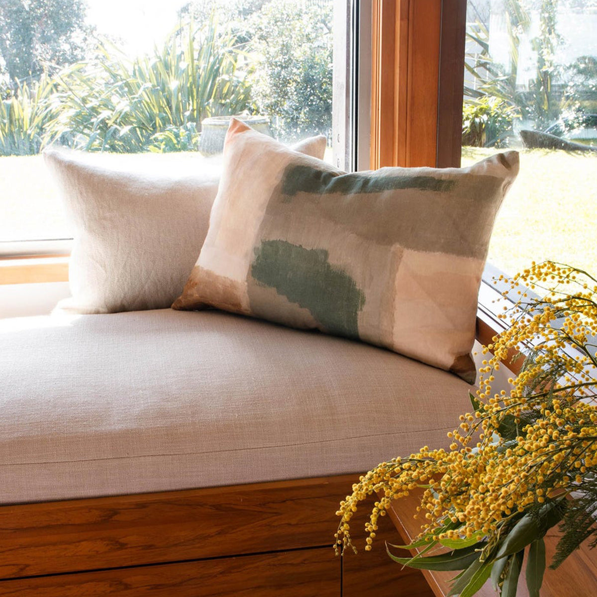 Skorter | Firth Cushion - Miso / Multi