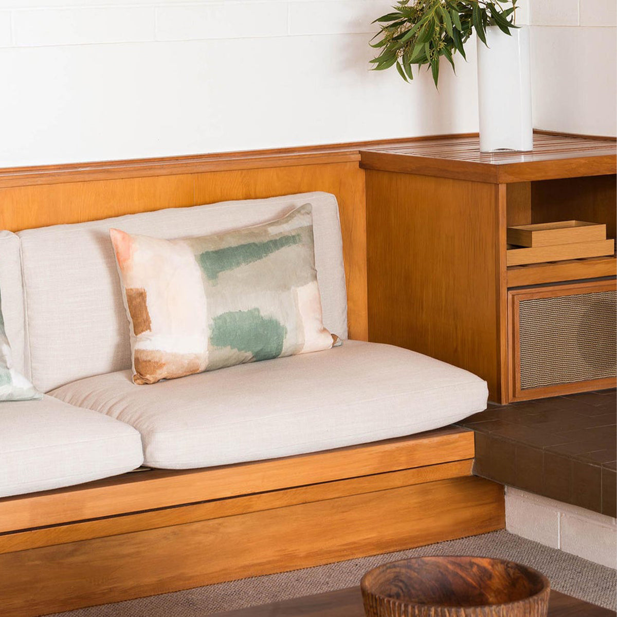 Skorter | Firth Cushion - Miso / Multi