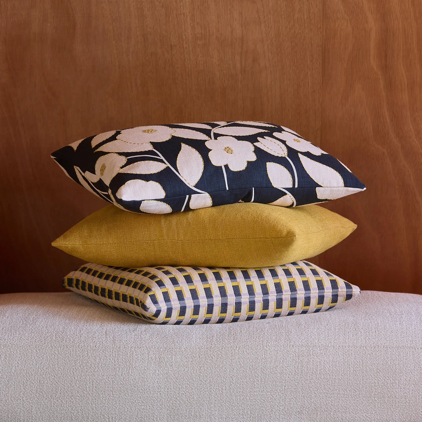 Skorter | Ebisu Cushion Cover - Oxford Blue/Multi