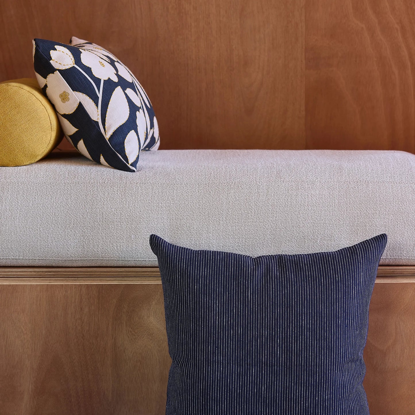 Skorter | Ebisu Cushion Cover - Oxford Blue/Multi