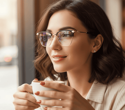 Skorter | Lightweight reading glasses with blue light filter for clear vision