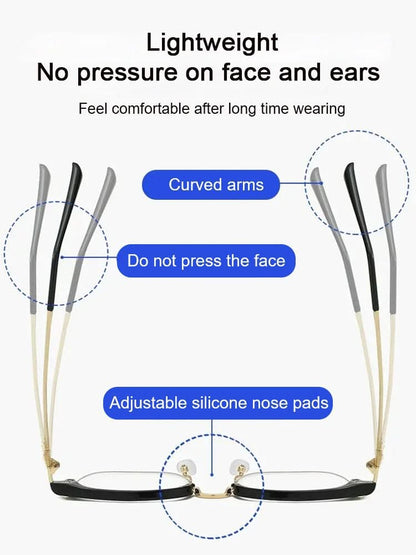 Skorter | Lightweight reading glasses with blue light filter for clear vision