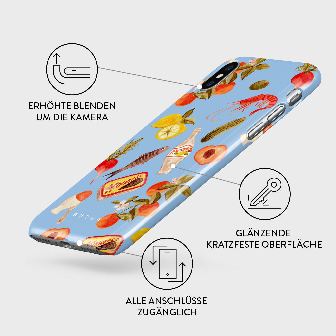 Skorter | Al Fresco - iPhone X / XS Case