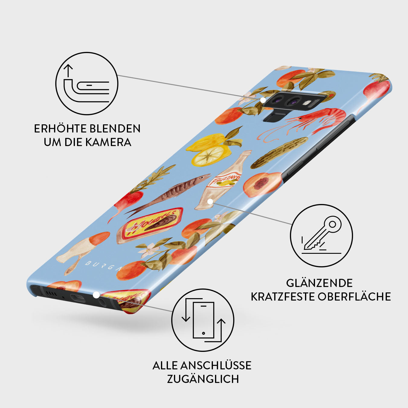 Skorter | Al Fresco - Samsung Galaxy Note 9 Case