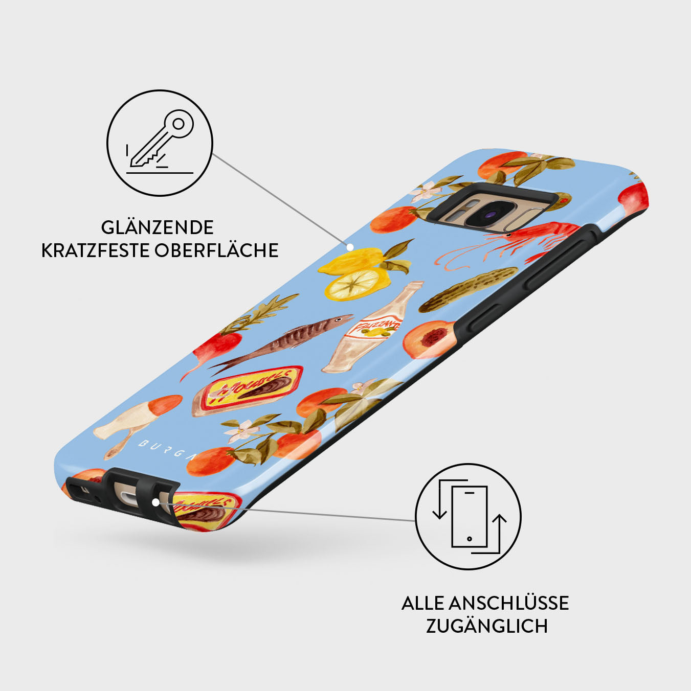 Skorter | Al Fresco - Samsung Galaxy S8 case
