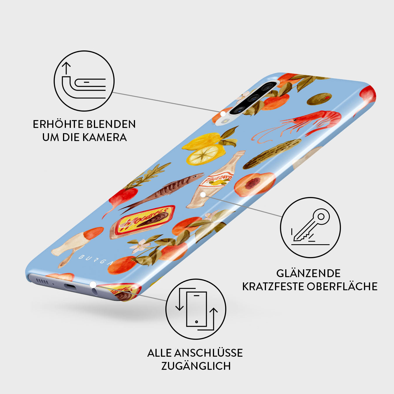 Skorter | Al Fresco - Samsung Galaxy A50 Case