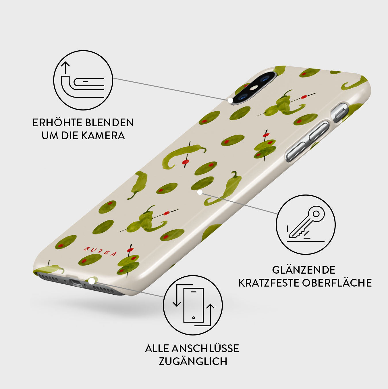 Skorter | Aperitivo - iPhone XS Max case
