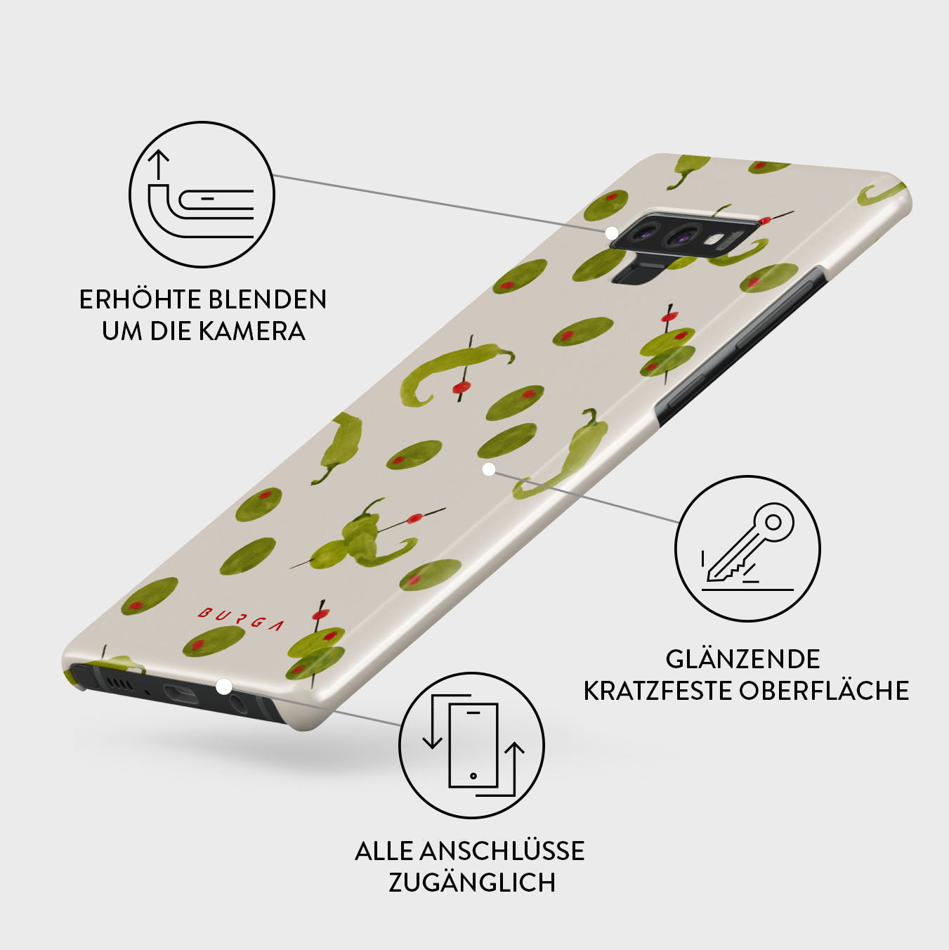 Skorter | Aperitivo - Samsung Galaxy Note 9 case