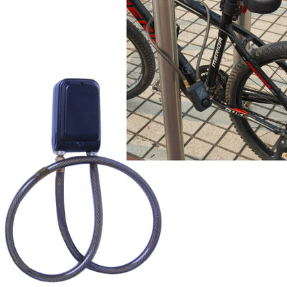 Skorter | Bicycle Password Alarm IP44 Waterproof Burglar Vibration Alarm(Black)