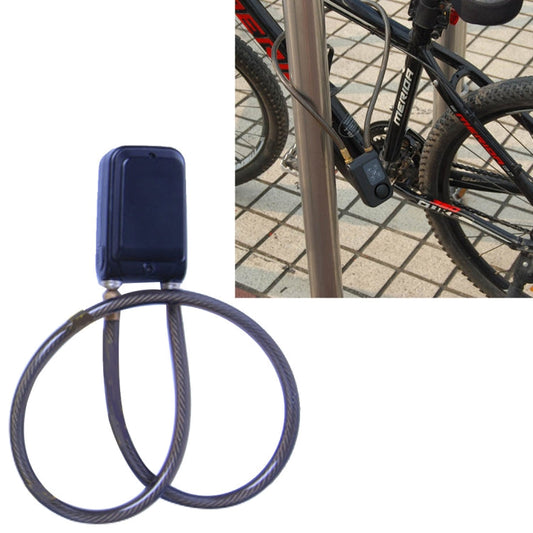 Skorter | Bicycle Password Alarm IP44 Waterproof Burglar Vibration Alarm(Black)