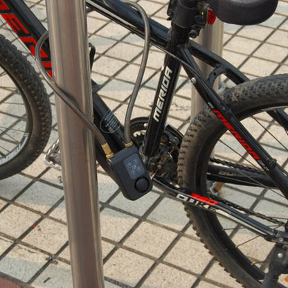 Skorter | Bicycle Password Alarm IP44 Waterproof Burglar Vibration Alarm(Black)